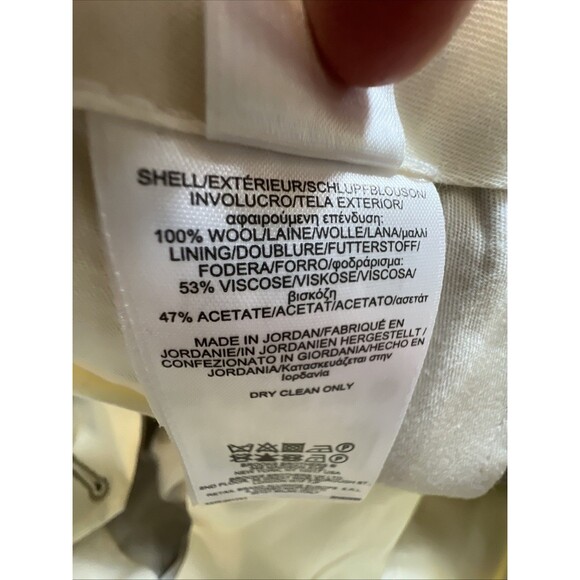 Brooks Brothers Madison Fit Lined Trouser Pants Mens 40x30 (29)Tan 100% Wool - Picture 9 of 10